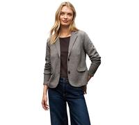 Street One 2117030 Blazer Basic, De Color Marrón Oscuro De Ultra, 46 Donna