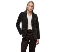 Street One 2117048 Blazer in Velluto a Coste di ciniglia, Marrone Scuro, 52 Donna