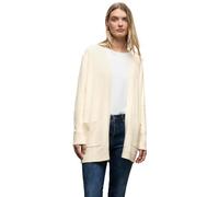 Street One 2515344 Cardigan Aperto Cosy, Beige Morbido, 48 Donna