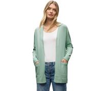 Street One 2515344 Cardigan Aperto Cosy, Serene Green Mel, 50 Donna