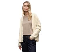 Street One 2515403 Cardigan con Scollo a V, Beige Morbido, 48 Donna