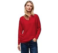 Street One 3015504 Maglione Basic Dolman, Racing Red, 42 Donna