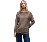 Street One 3015504 Maglione Basic Dolman, Silk Brown Mel, 46 Donna