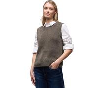 Street One 3015523 Maglione Senza Maniche, Nomad Brown, 44 Donna