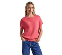 Street One 3015629 Felpa Senza Maniche Cozy, Corallo di Mandorla, 40 Donna