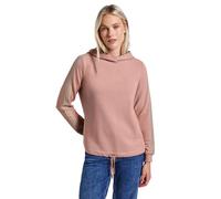 Street One 3015755 Felpa con Cappuccio a Strisce, Faded Rose, 44 Donna