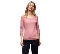 Street One 3116816 Maglietta Basic con Maniche a 3/4, Rosa Cipria, 46 Donna