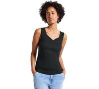 Street One 3226265 Top con Scollo a Cuore, Pine Grove Green, 52 Donna