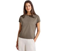 Street One 3226600 Maglietta con Taglio, Dark Tumbled Beige, 48 Donna