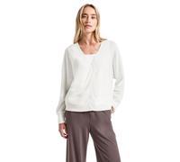 Street One 3226963 Giacca Effetto Maglia, Bianco Sporco, 40 Donna