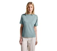 Street One 3227192 T-Shirt con Colletto Strutturato, Arona Blue, 44 Donna