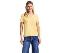 Street One 3227292 Maglietta con Scollo a V, Buttercream Yellow, 46 Donna