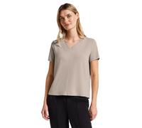 Street One 3227292 Maglietta con Scollo a V, Morning Beige, 50 Donna