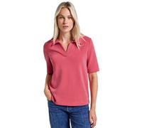 Street One 3227352 Polo Effetto Seta, Corallo di Mandorla, 46 Donna