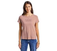 Street One 3227595 Maglietta con Wording Artwork, Faded Rose, 48 Donna