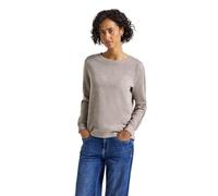 Street One 3227691 Maglietta con Dettagli Nastro, Silk Brown Mel, 48 Donna