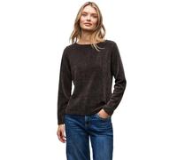 Street One 3227708 Maglia con Scollo a Barchetta, Marrone Scuro, 50 Donna