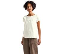 Street One 3227731 Maglietta con Scritta in Lingua Inglese, Bianco Sporco, 46 Donna