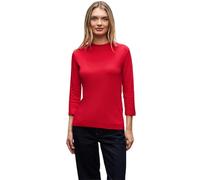 Street One 3227869 Maglietta Basic con Collo a Tartaruga, Racing Red, 38 Donne
