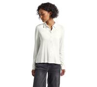 Street One 3227981 Maglietta in Jersey con Effetto Camicetta, Bianco Sporco, 52 Donna