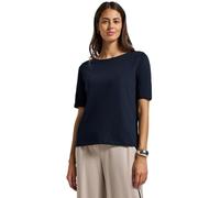 Street One 3228108 Maglia con Scollo a Barchetta, Blu Profondo, 42 Donna