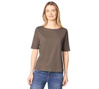 Street One 3228108 Maglia con Scollo a Barchetta, Silk Brown, 48 Donna