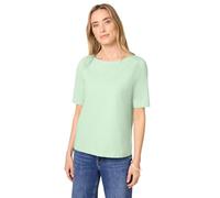 Street One 3228108 Maglia con Scollo a Barchetta, Verde Serene, 48 Donna