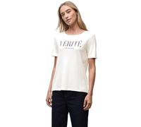 Street One 3228291 Maglietta con Parola, Bianco Écru, 42 Donna