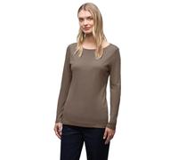 Street One 3228737 Maglia Basic a Maniche, Silk Brown, 42 Donna