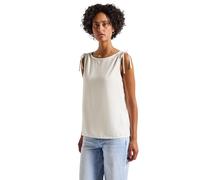 Street One 3411456 Camicia Seersucker, Bianco Sporco, 52 Donna