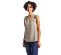 Street One 3411456 Camicia Seersucker, Morning Beige, 44 Donna