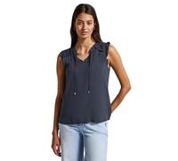 Street One 3411862 Blusa con Volant, Blu Acqua Profonda, 52 Donna