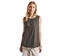 Street One 3411873 Blusentop con Arricciatura, Nomad Brown, 44 Donna