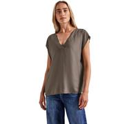 Street One 3412067 Camicia con Scollo a V, Nomad Brown, 44 Donna