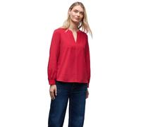 Street One 3412338 Camicetta in Velluto a Coste Tinta Unita, Racing Red, 38 Donne