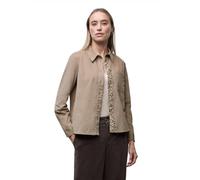 Street One 3412385 Camicetta in Velluto a Coste con Dettagli a Nastro, Flowing Beige, 44 Donna