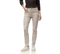 Street One 3715973 Pantaloni Slim Fit Rivestiti, Pietra di Luna Scura Sabbia, 36W x 32L Donna