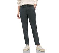 Street One 3716673 Morbido Velluto Chino, Balsamo Verde, 44W x 30L Donna