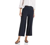 Street One 3716732 Pantaloni in Jersey a Gamba Larga, Deepwater Blue, 46W / 26L Donna