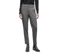 Street One 3716796 Casual Fit Jacquard Chino, Nero, 40W x 30L Donna