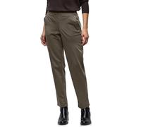 Street One 3717198 Pantaloni Melange con Dettagli, Darkest Brown Mel, 44W x 30L Donna