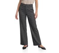 Street One - 3818675, Pantaloni a Vita Alta a Gamba Larga con Motivo a Quadri Donna
