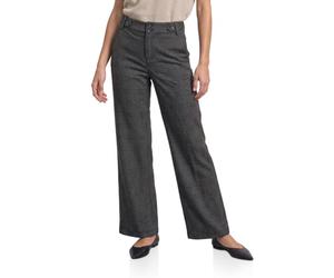 Street One - 3818675, Pantaloni a Vita Alta a Gamba Larga con Motivo a Quadri Donna