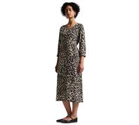 Street One A144498 Abito Midi Fantasia, Nero, 42 Donna