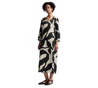 Street One A144498 Abito Midi Fantasia, Whale Tail Grey, 40 Donna