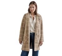 Street One A201981, Cappotto effetto lana Donna, Rich Sand, 48