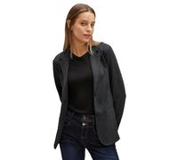 Street One A212053 Blazer piqué, Nero, 40 Donna
