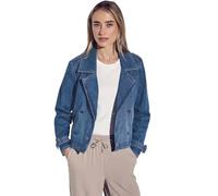 Street One A212502 Giacca Corta di Jeans, Blu Medio, 46 Donna