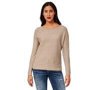 Street One A302025 Maglione Lavorato a Maglia, Buff Sand Melange, 50 (Pacco da 6) Donna