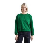 Street One A303055 Felpa Oversize Leo, Verde-Vibrant Green, 52 Donna